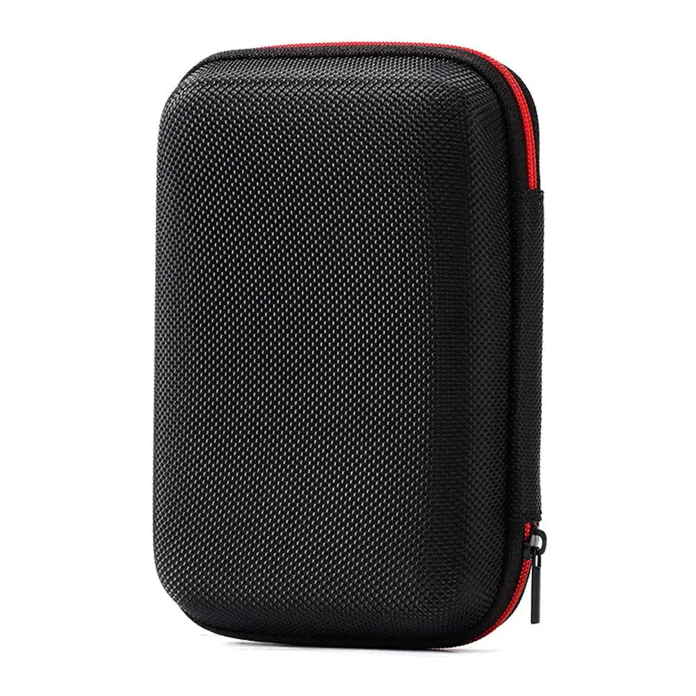 Game Console Storage Bag for R35S/R36S/RG35XX Carbon Fiber Pattern EVA Anti-Fall Protective Case for R35S/R36S